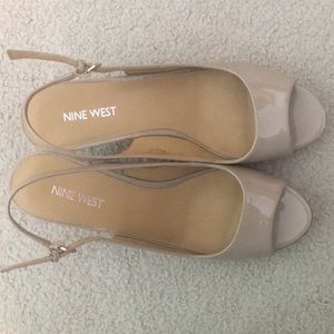 Nine West Nude Heels